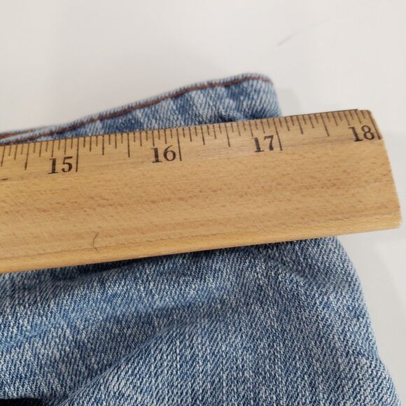 Women's Levi Strauss Signature Jeans Stretch Mid Rise Bootcut Misses 14 Medium - Picture 8 of 12